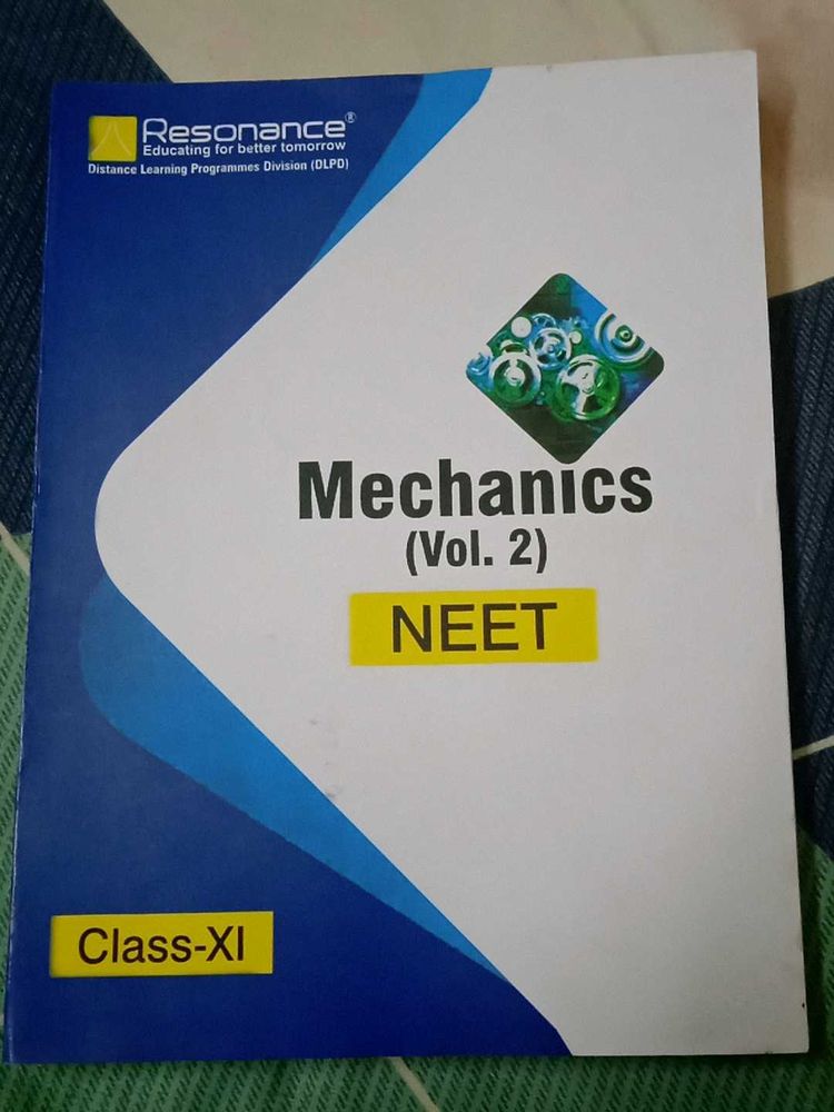 Mechanics Vol 2 Neet Class 11