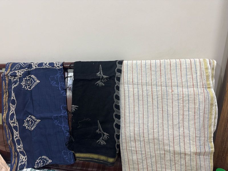 Set of 3 Indian Dupattas