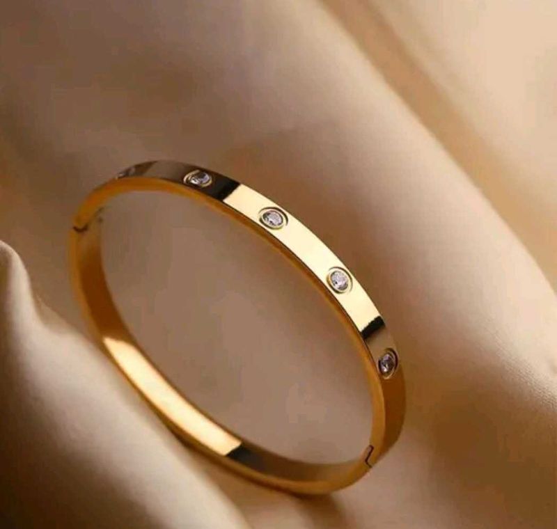 Gold Bangle Bracelet