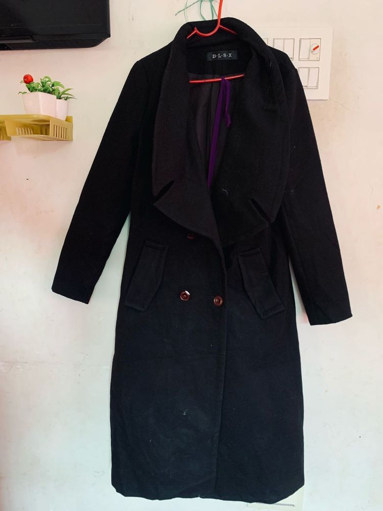Elegant Black long Coat