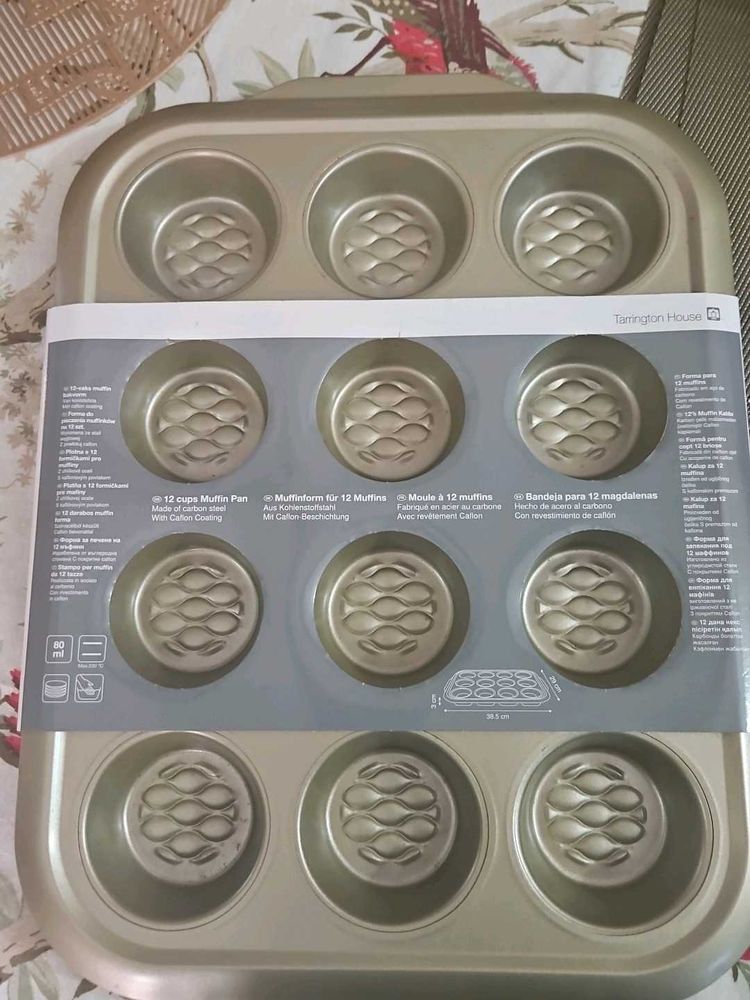 tarrington house 12 muffin pan on sale