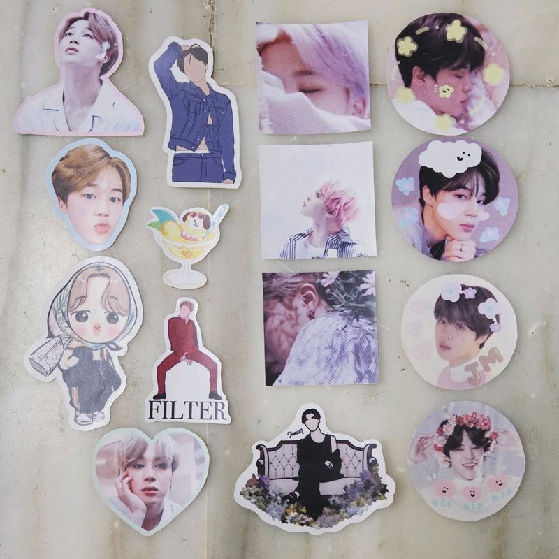 Jimin Sticker Set