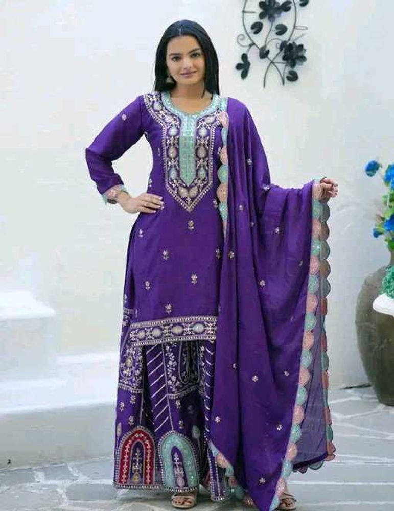 Kashvi Sensational Women Sharara Set .