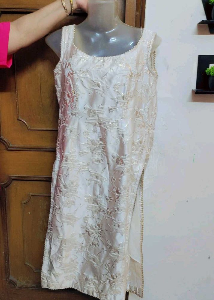 Beautiful Off white Pant Suit