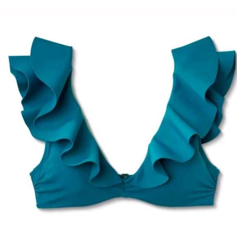Ruffle Bikini Top