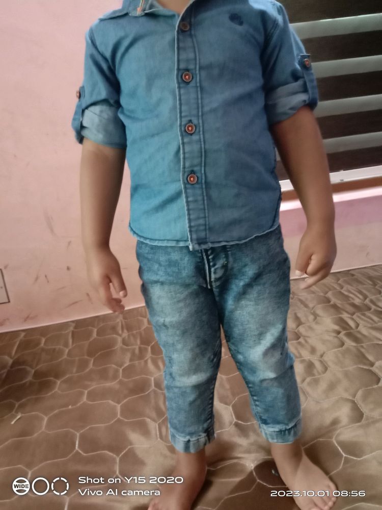 Jean Shirt&amp; Pant