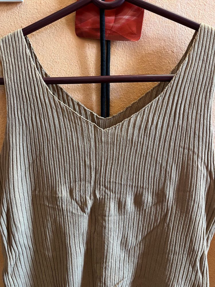 Ribbed Knit Tank Top