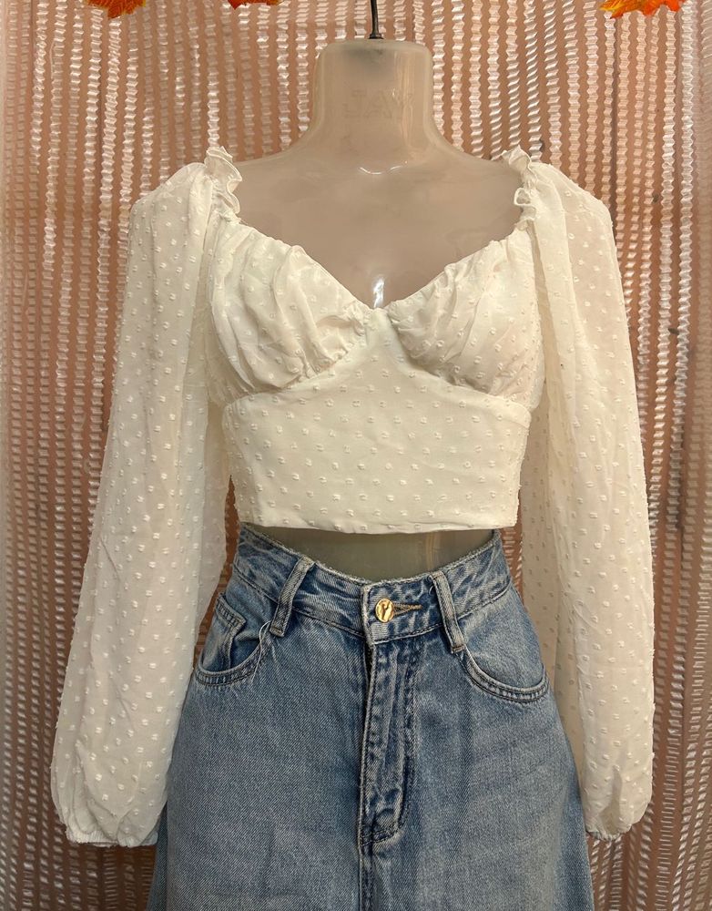 Shein White Top
