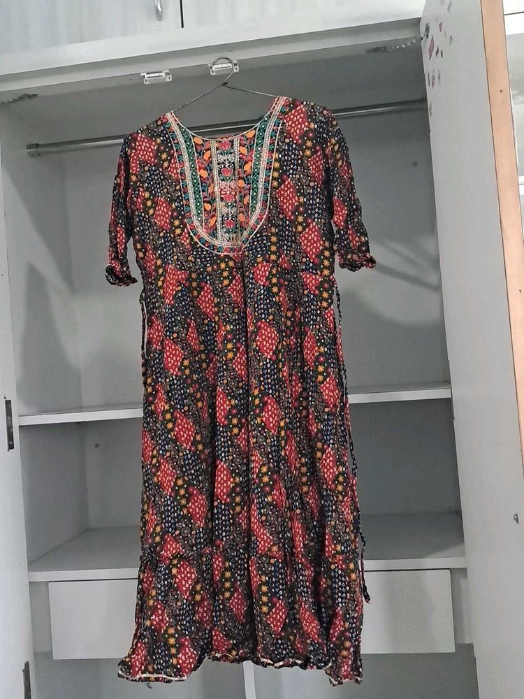 Elegant Printed Kurta