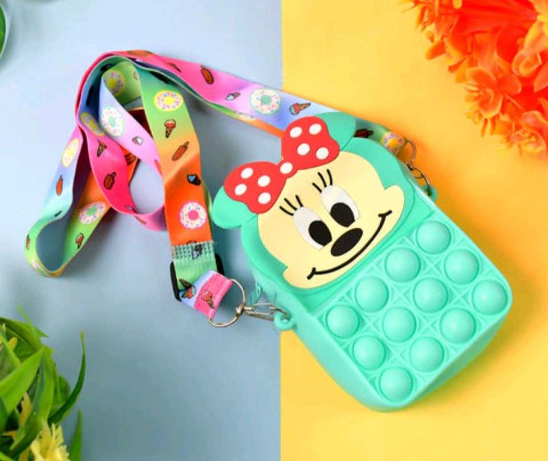 Discount sale %😁 Children Silicon Bag 🛍️