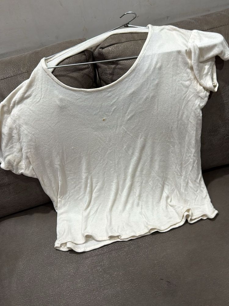 Oversized White Tee
