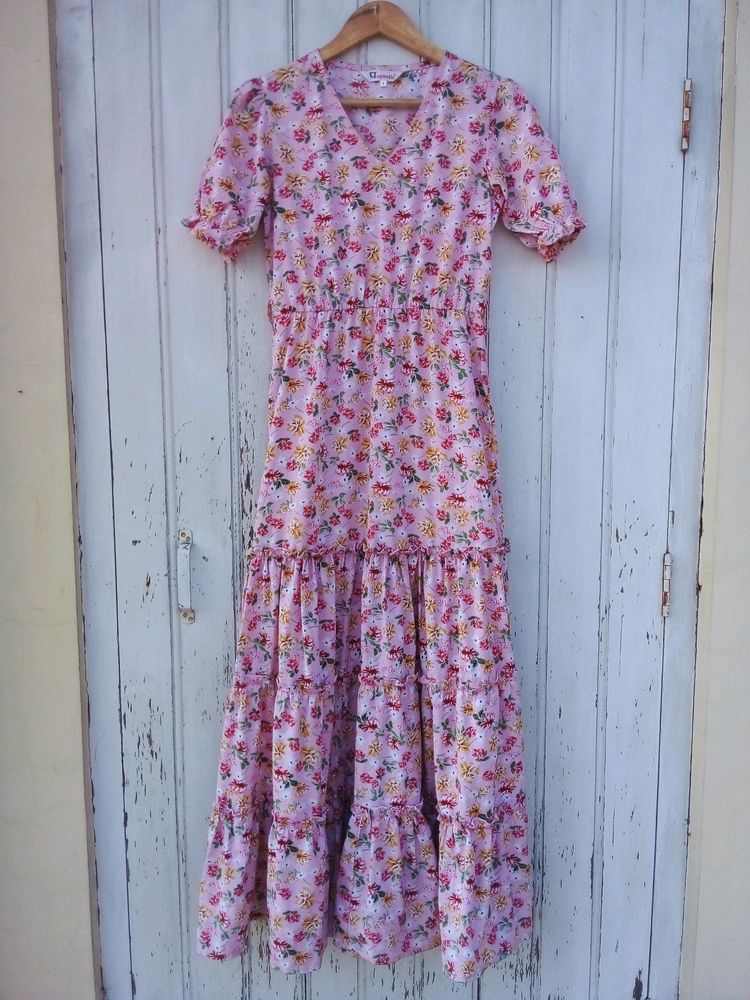 PRETTY FLORAL MAXI DRESS
