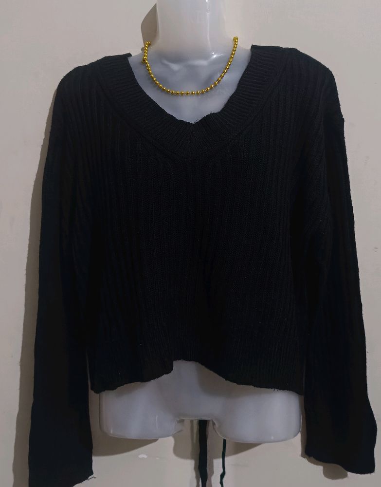 Stylish Black Sweater