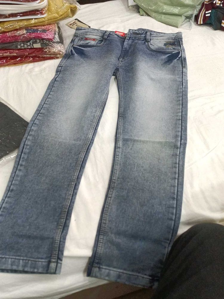 Stylish Blue Denim Jeans
