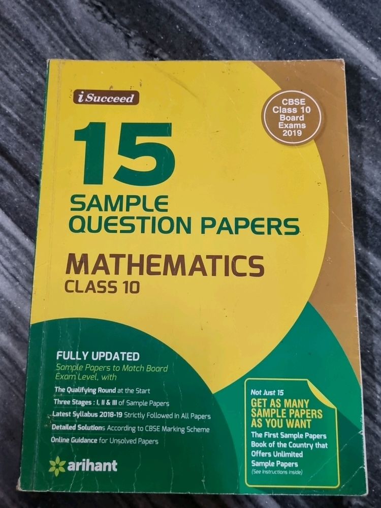 15 Sample Question Papers