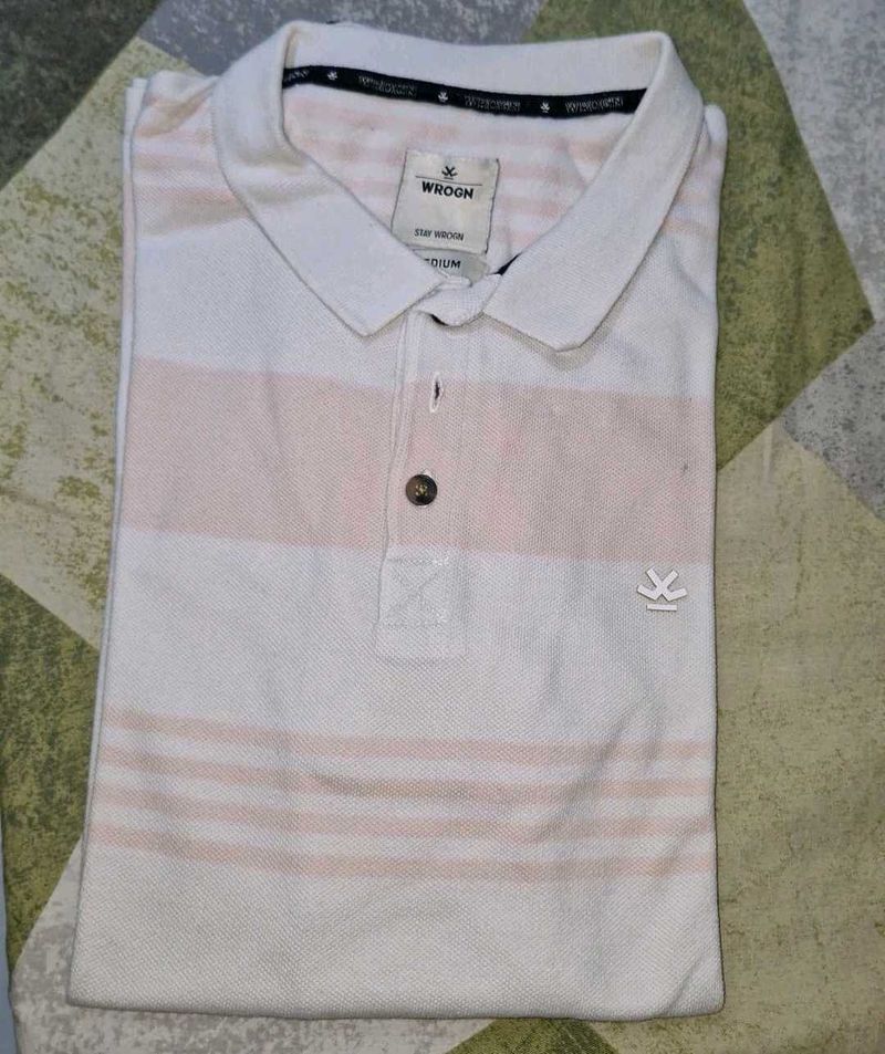 Stylish Striped Polo Shirt