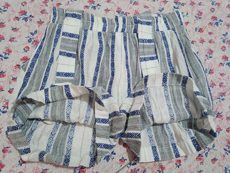 Striped Bohemian Shorts