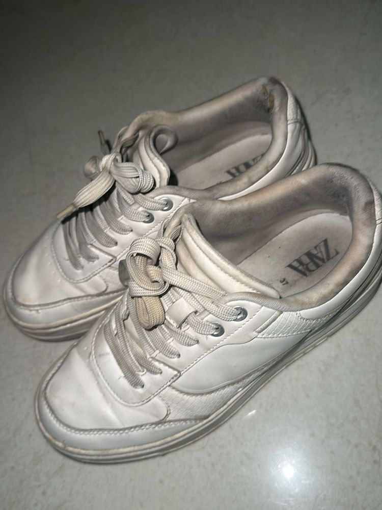 ZARA White Sneakers
