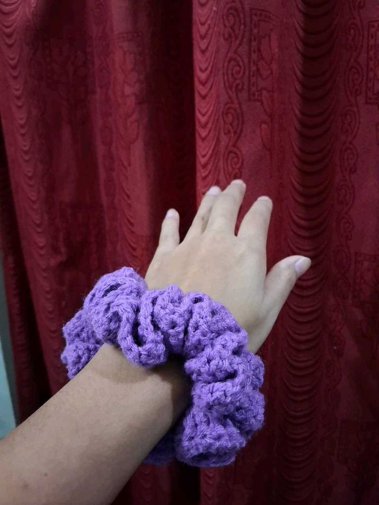 Crochet Scrunchie Set