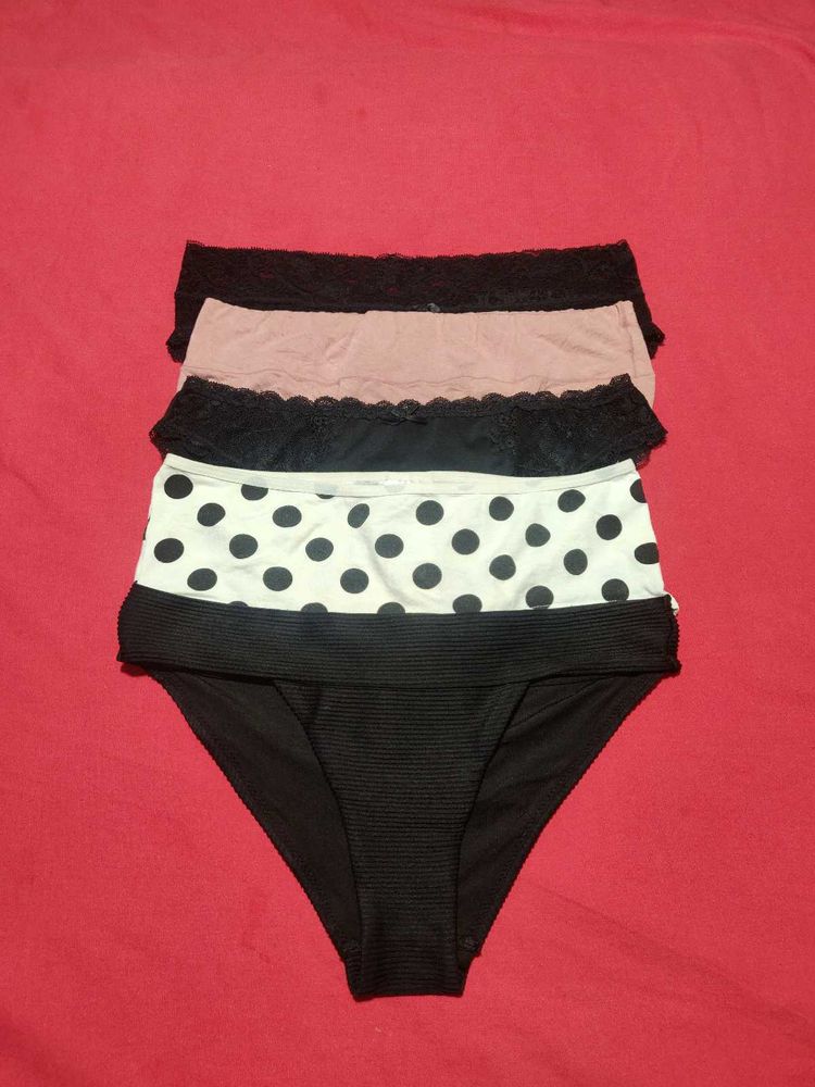 Panties - Set of 5 size 34