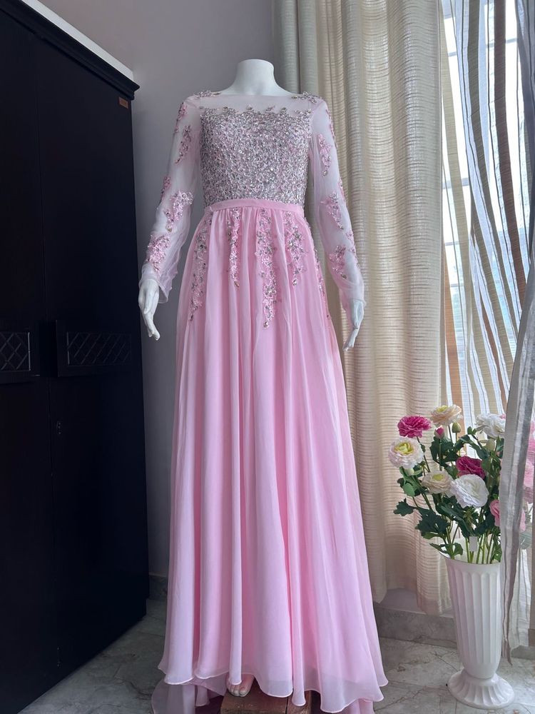 Pink Luxe Heavy Gown