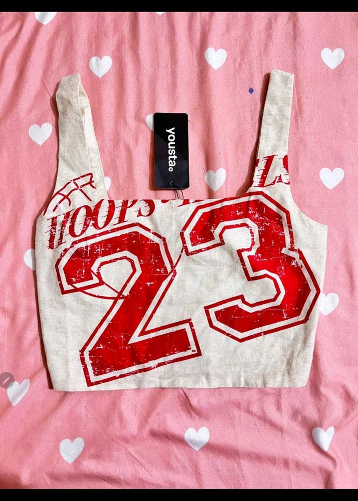 Hoops 23 Crop Tank Top