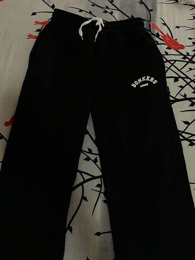 Bonkers Black Sweatpants
