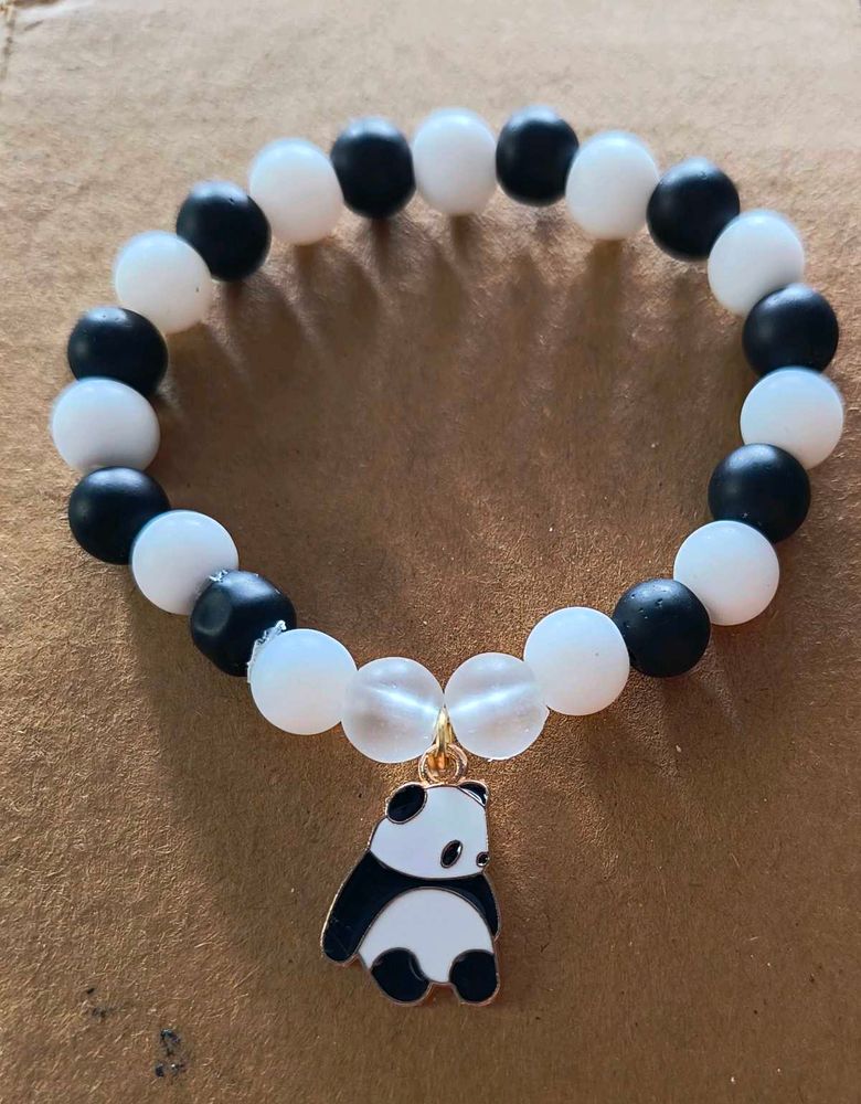 Cute Panda Charm Bracelet