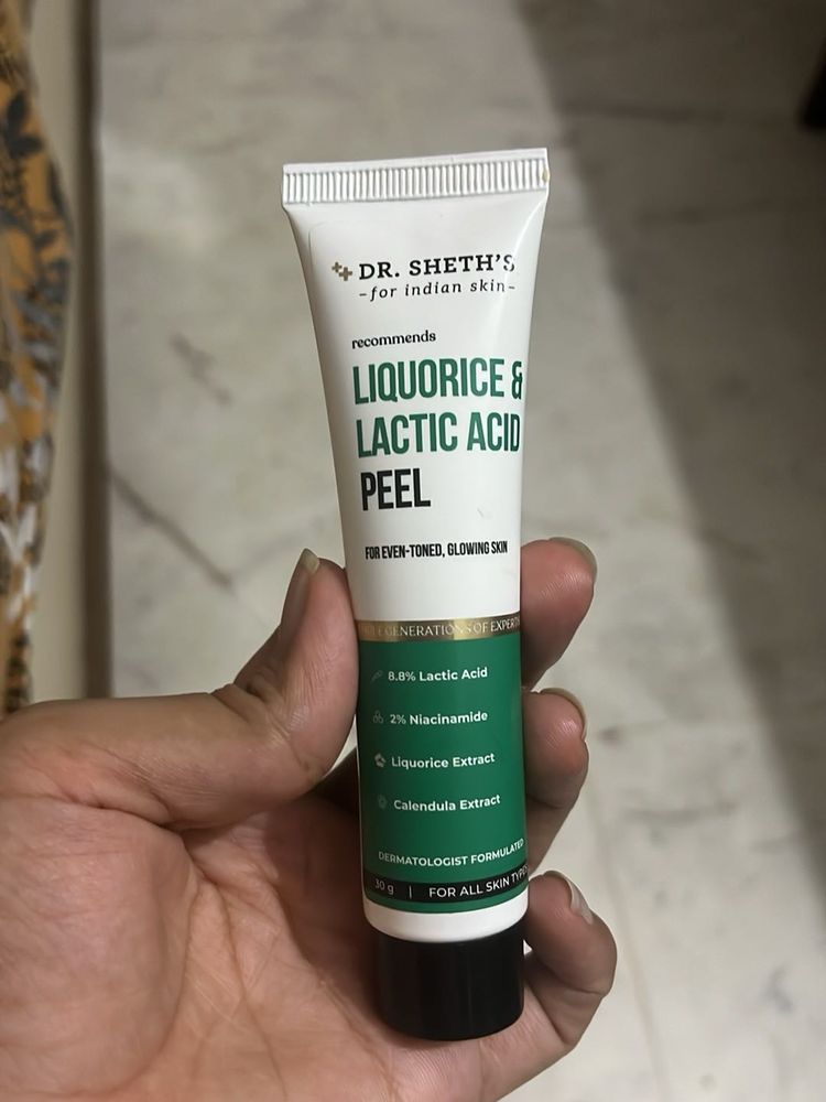 Liquorice And Lactic Acid Peel