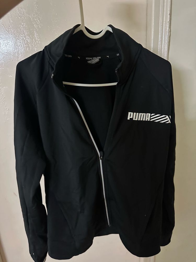 Puma Black Zip-Up Jacket