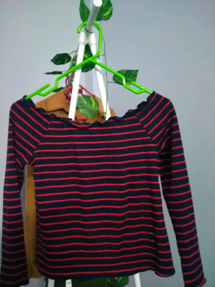 Shein off shoulder sweater