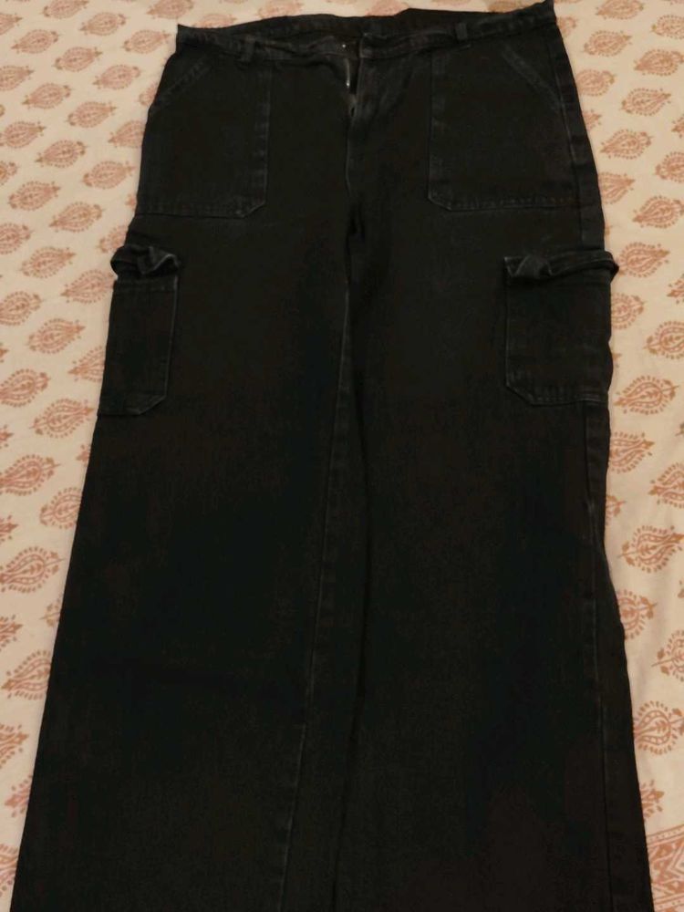 Black Cargo Pants
