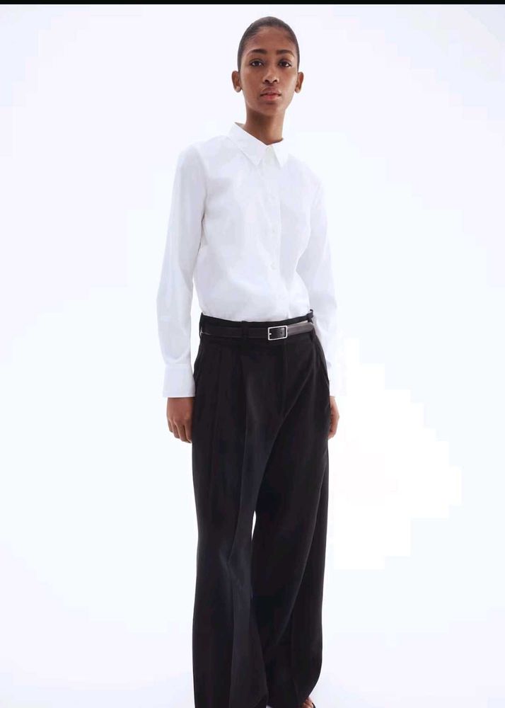 White Long Sleeve Top