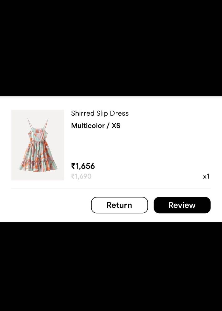Chic Shirred Slip Dress - Multicolored