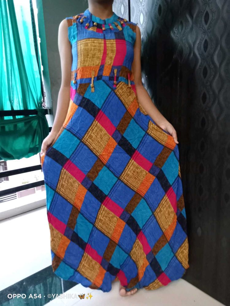 Colorful Maxi Dress