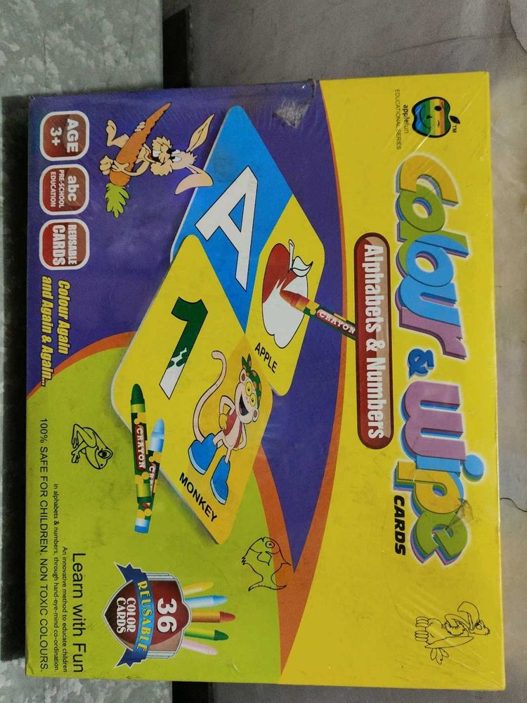 Colour &amp; Wipe Cards