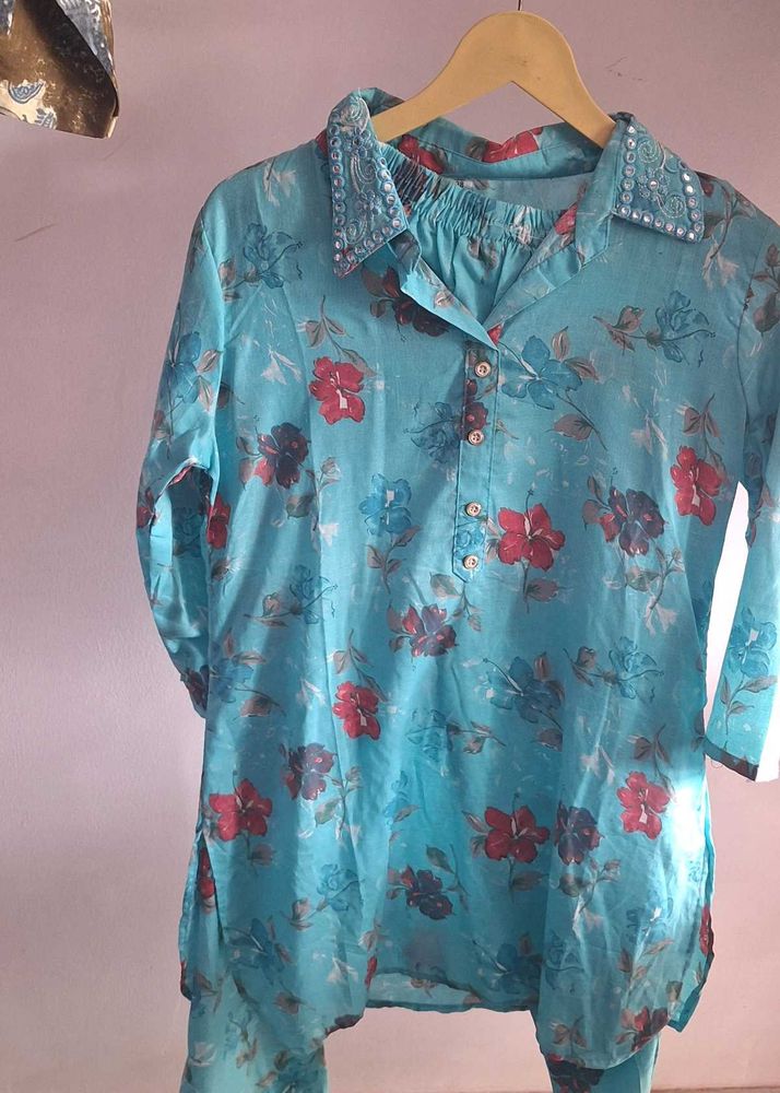 Floral Kurta Set