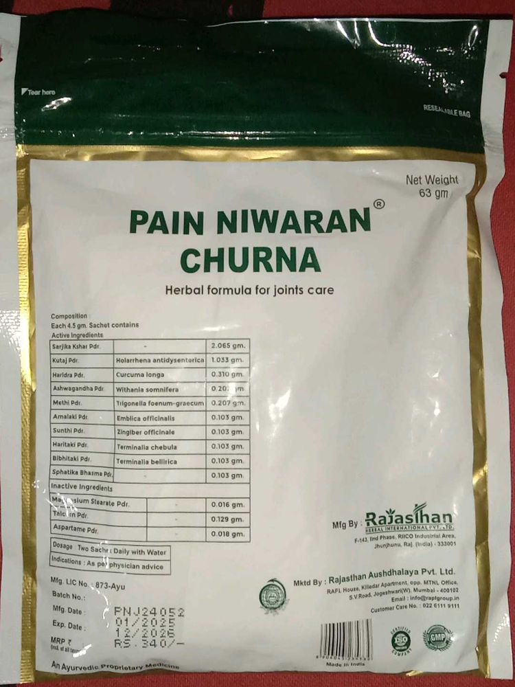 Pain Niwaran Churna