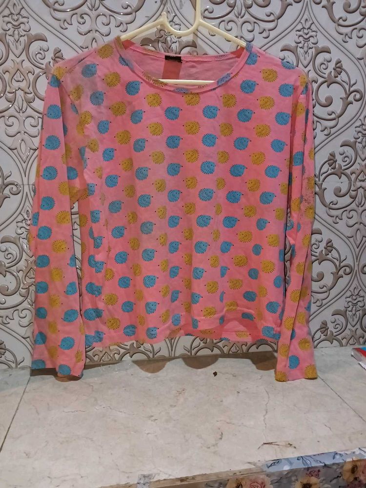 Cute Print Top
