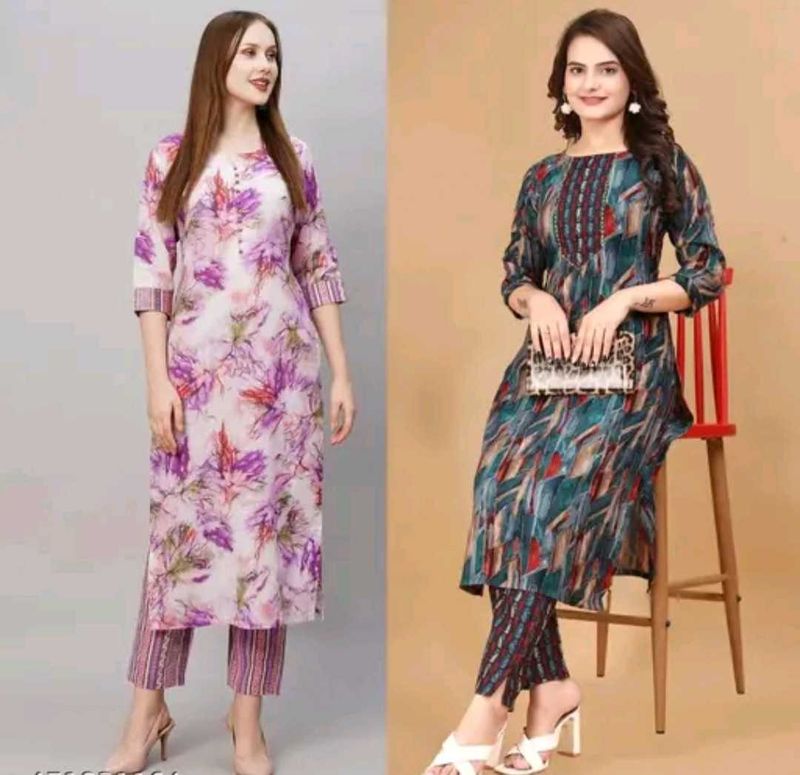 Stylish Kurta Pant Set combo of 2.