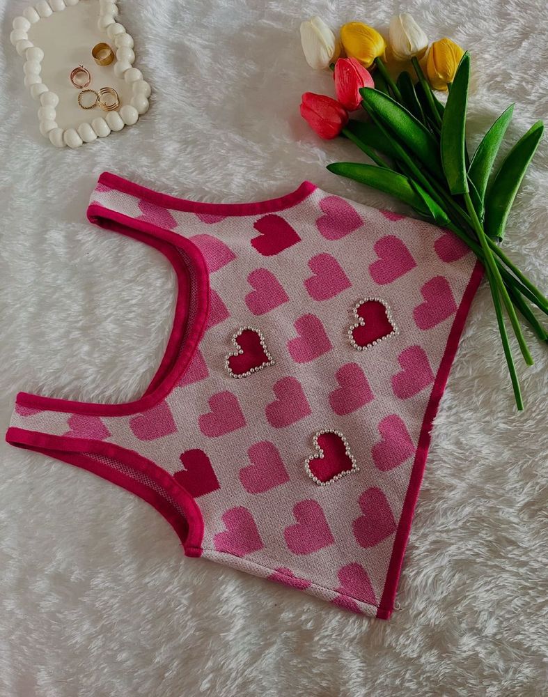 Y2k Hearts Tank Top