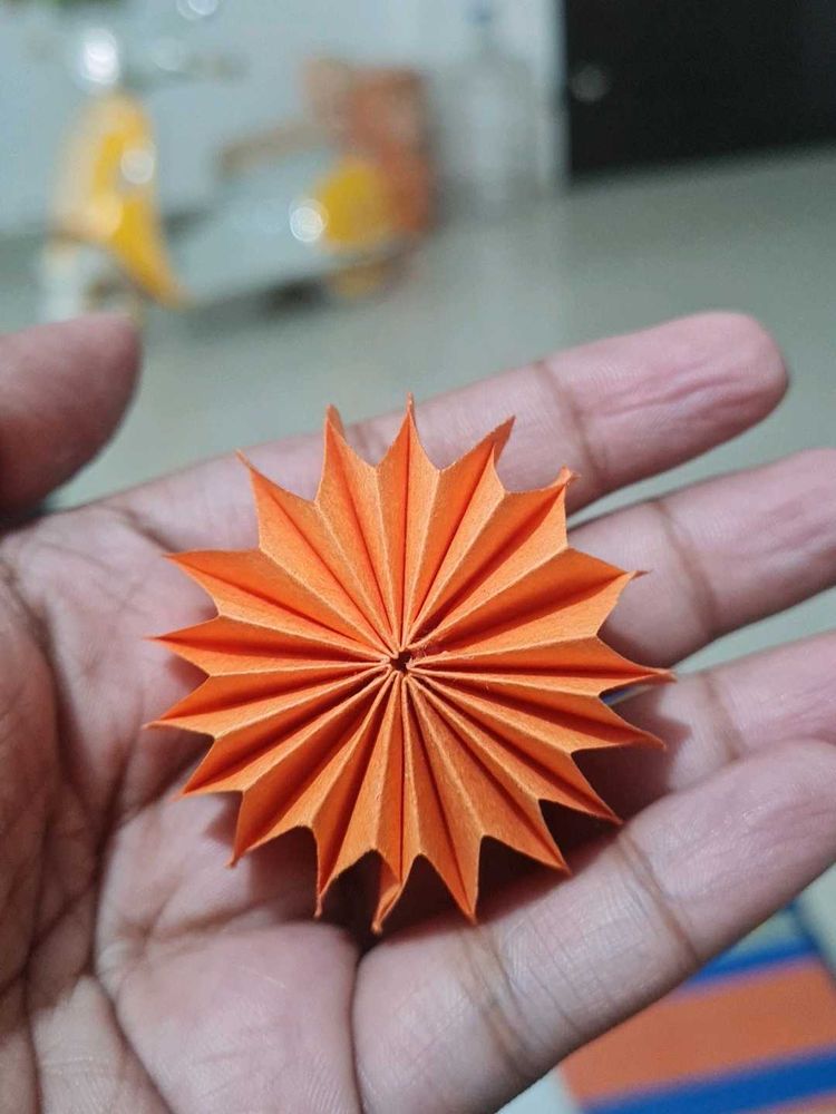 Origami Star Decoration
