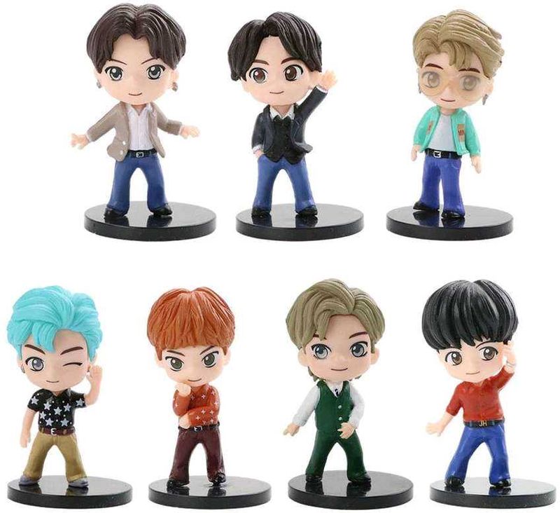 BTS Action Figures Set || Tiny Tan