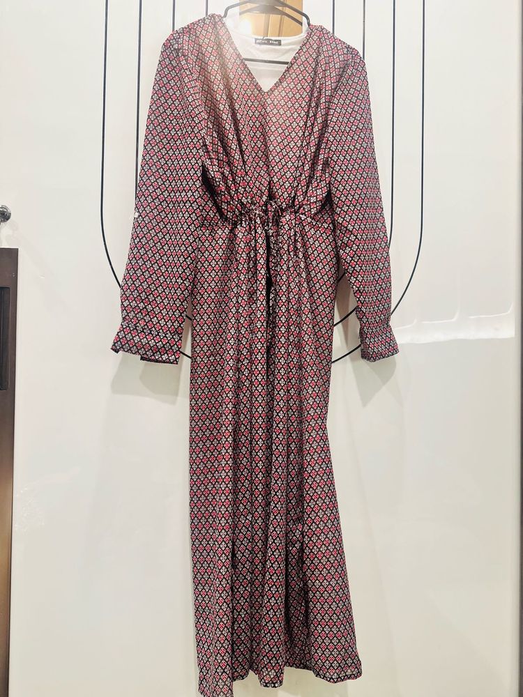 Floral Print Maxi Dress