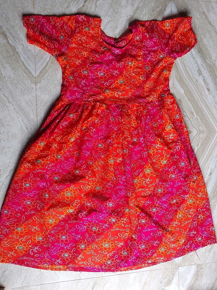 Floral Print Dress And Nightwear