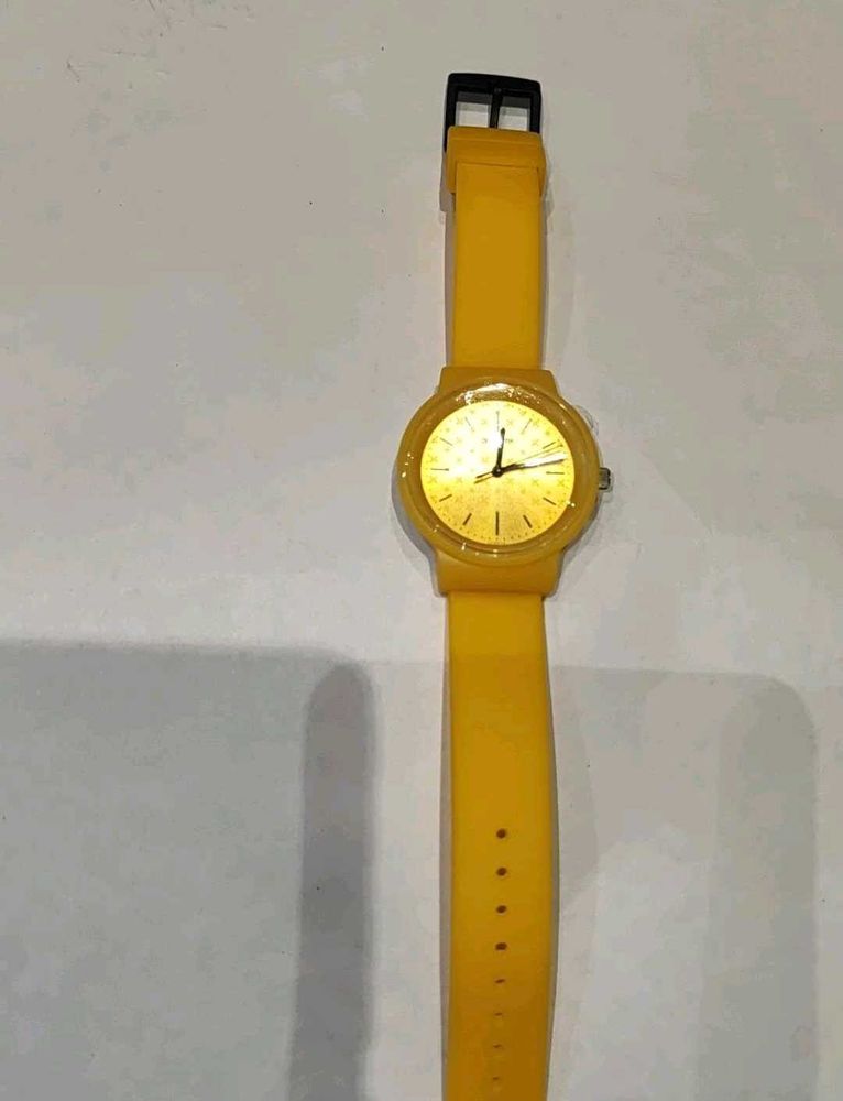 Yellow Fashion Watch