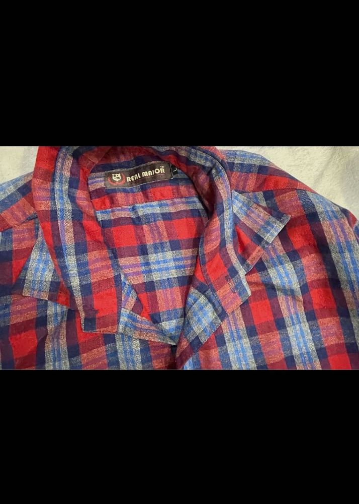 Real Major Plaid Shirt