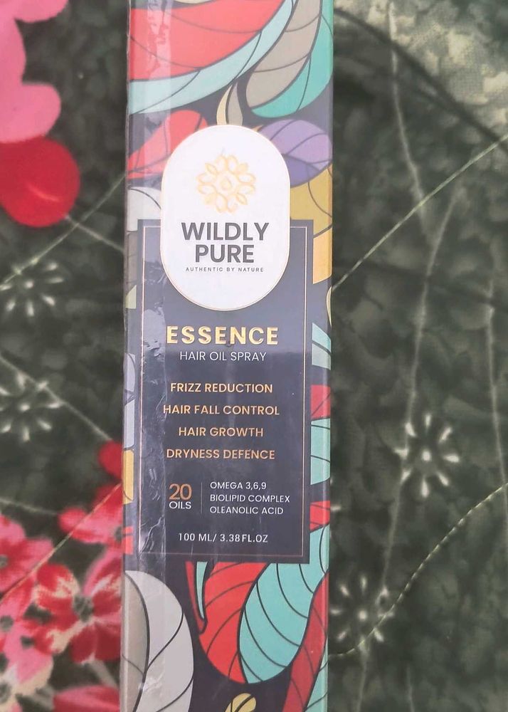 Wildly Pure Essence Hair Oil Spray