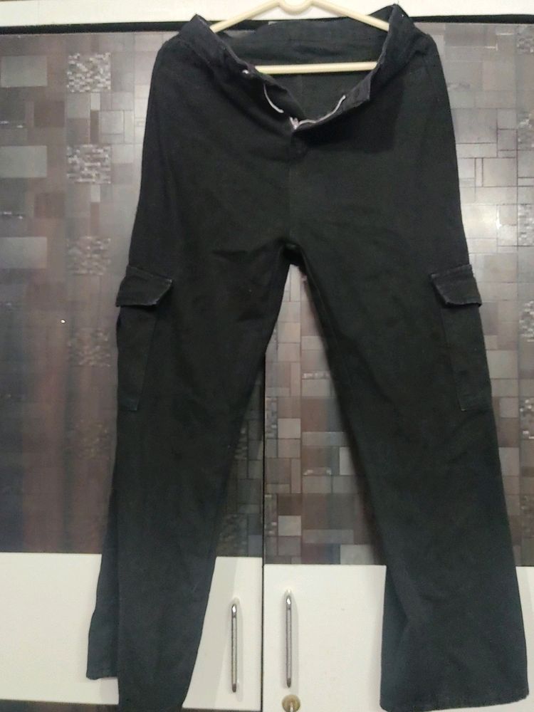 Black Cargo Pants