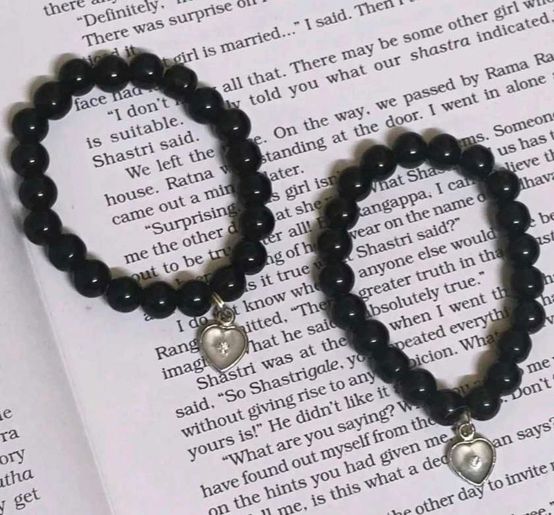 Charm Beaded Bracelets Set Of 2,2,3